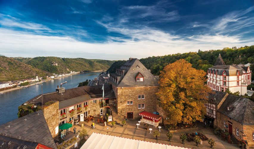 Romantik Hotel Schloss Rheinfels im Mittelrheintal